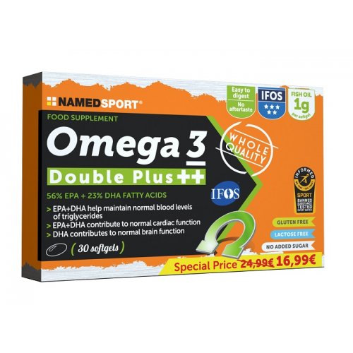 OMEGA 3 DOUBLE PLUS 30SOFTGEL<