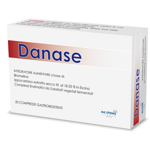 DANASE rimedio antiinfiammatorio antiedemigeno naturale 20 compresse