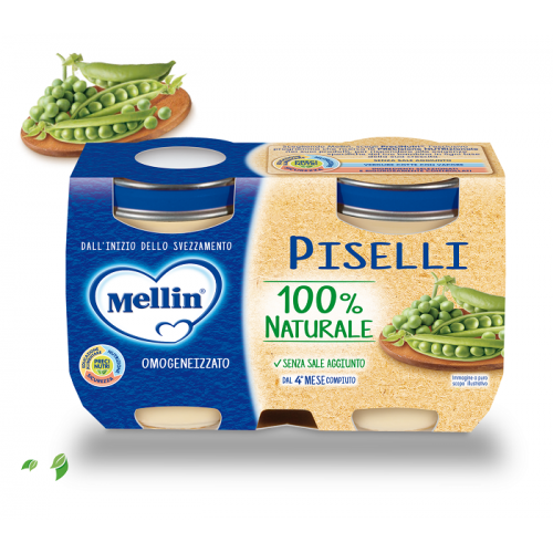 MELLIN-OMO PISELLI 2X125G