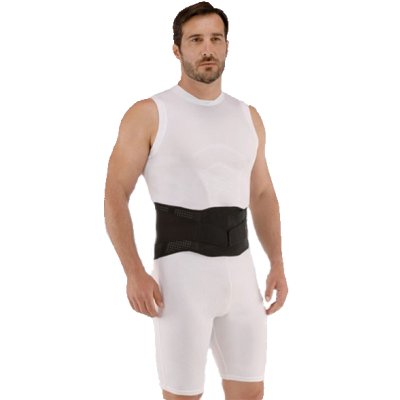Corsetto Semirigido Millerighe FLEXO XL - Per Lombalgia, Con Stecche In Acciaio E Chiusura A Cerniera
