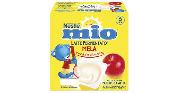 Merenda Al Latte MIO Cereali Nestl&eacute; - 4 Vasetti Da 100g Per Bambini Da 6 Mesi