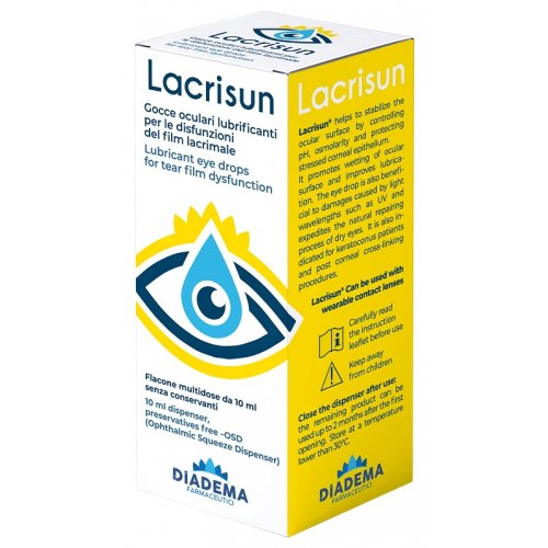 LACRISUN Soluzione oftalmica lubrificante 10ml