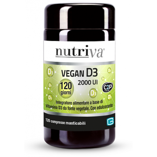 NUTRIVA VEGAN D3 120CPR CABASSI