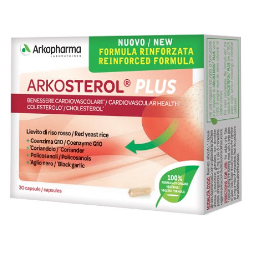 ARKOSTEROL PLUS rimedio naturale per abbassare il colesterolo 30 capsule 