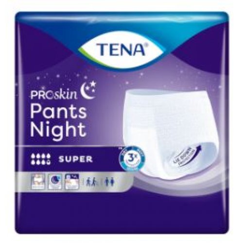 TENA PANTS NIGHT L 10PZ 3672