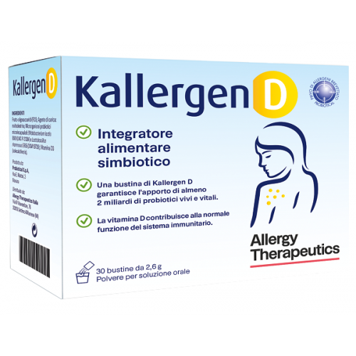 KALLERGEN D integratore di probiotici per allergie 30 bustine