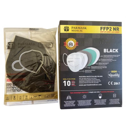 PARMASK MASCHERINA FFP2 NERO 1 PEZZO