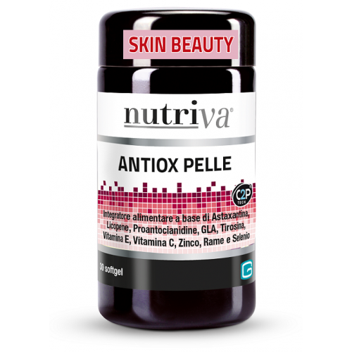 NUTRIVA ANTIOX PELLE integratore per la bellezza della pelle 30 capsule 