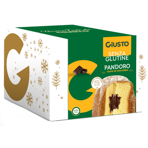 GIUSTO S/G Pandoro Cuore Cacao