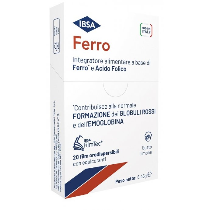 FERRO 20 Film Orodispersibili IBSA