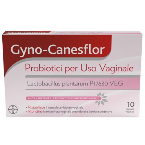 GYNO-CANESFLOR 10CPS VAGINALI