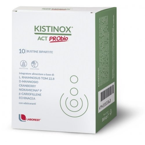 KISTINOX Act Probio integratore per le vie urinarie 10 Bustine