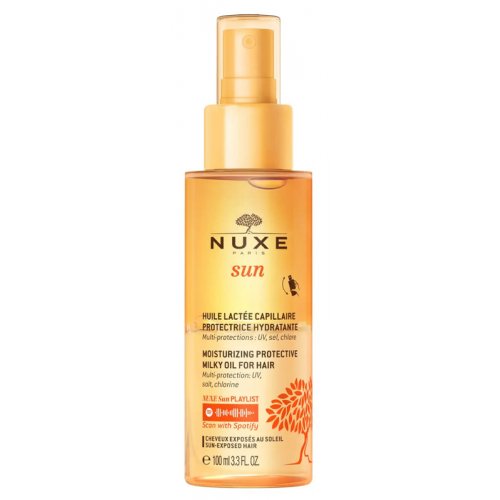 NUXE SUN HUILE LACTEE olio protettivo idratante per capelli 100ml