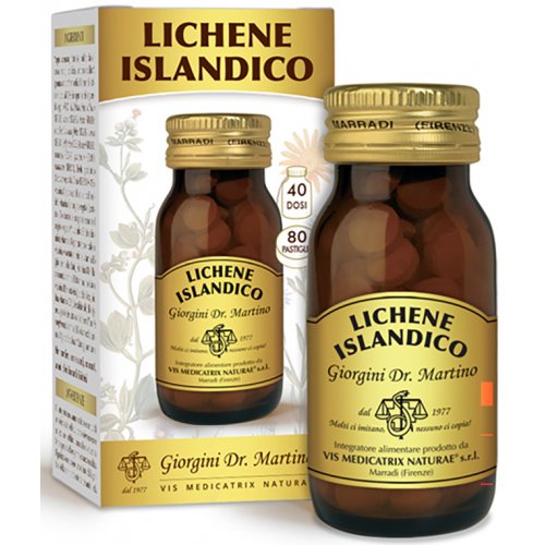 LICHENE ISLANDICO 80 Past.