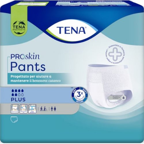 TENA PANTS Plus Pann.S 14pz