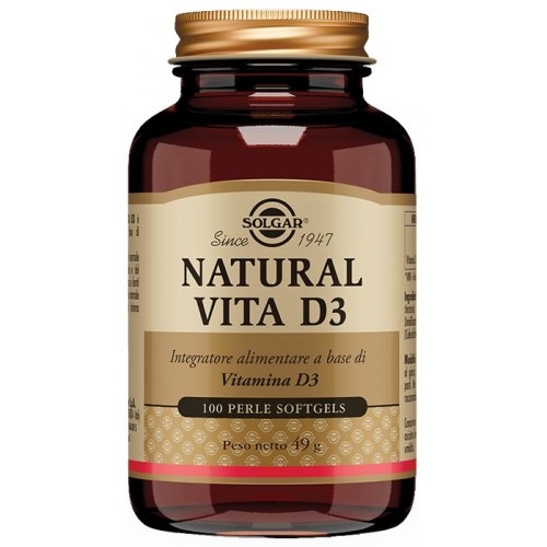 NATURAL VITA D3 100*Prl.SOLGAR