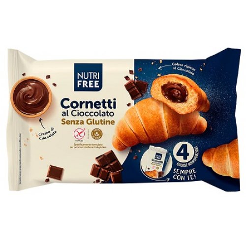 NUTRIFREE CORNETTI CIOCC 4X60G