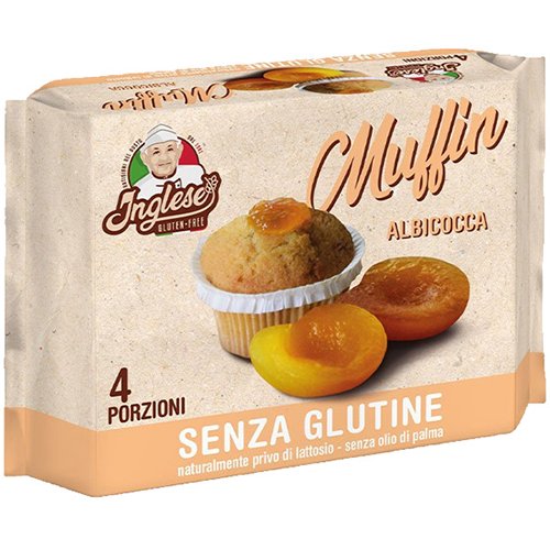 INGLESE Muffin Albicocca 185g