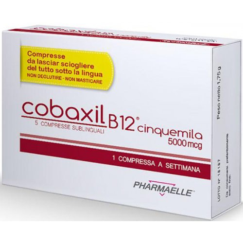 COBAXIL B12 5000mcg 5Cpr Subl.