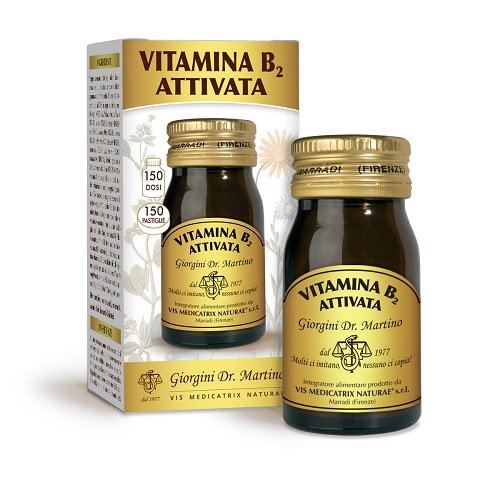 VITAMINA B2 Attivata 150 Pastiglie dr Giorgini