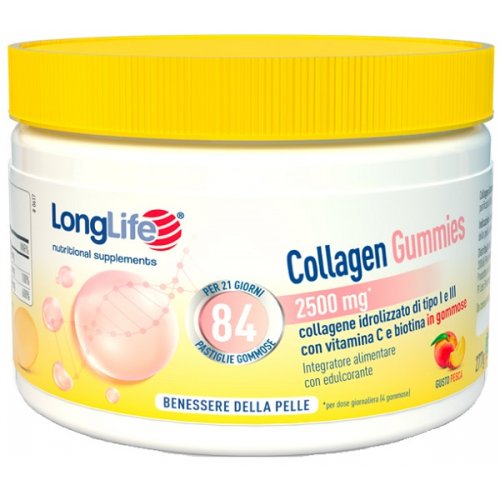 LONGLIFE COLLAGEN GUMMIES 84pz