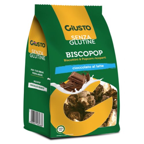 GIUSTO S/G Biscopop*80g