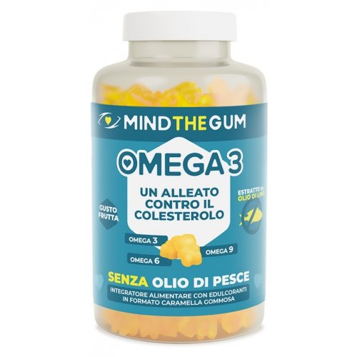 MIND THE GUM OMEGA 3 60PAST GO