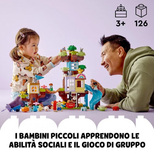 LEGO DUPLO TOWN CASA SULL'ALBERO 3 IN 1 10993