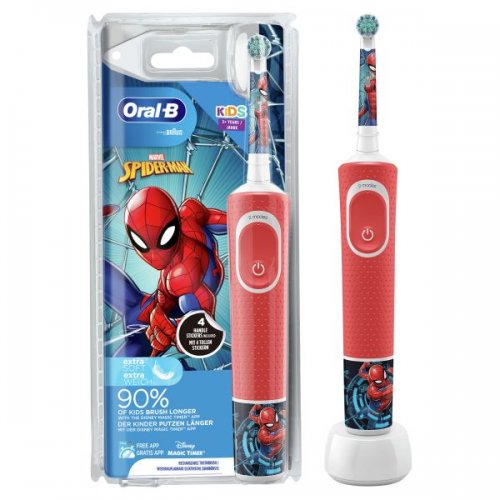 ORAL-B Spazzolino Elettrico per bambini Spiderman