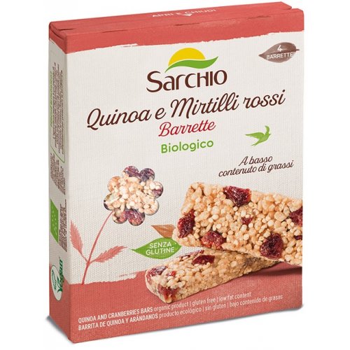 SARCHIO SNACK QUINOA/MIRTIL ROS