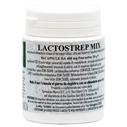 LACTOSTREP MIX 400mg 50Cps SAR