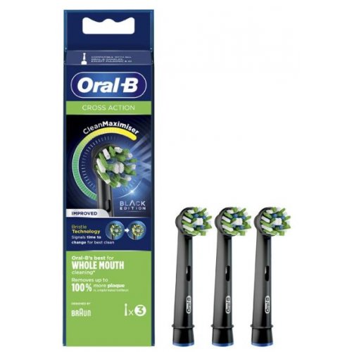 ORAL-B Ric.EB50-3*Cross.Black