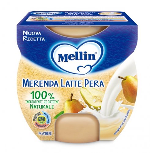 MELLIN Mer.Latte/Pera 2x100g