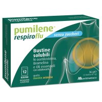 PUMILENE Respiro FLU 12 Bustine senza zucchero