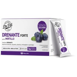 DR VITI Drenante Forte Mirtillo senza zuccheri miglior prezzo 28 stick