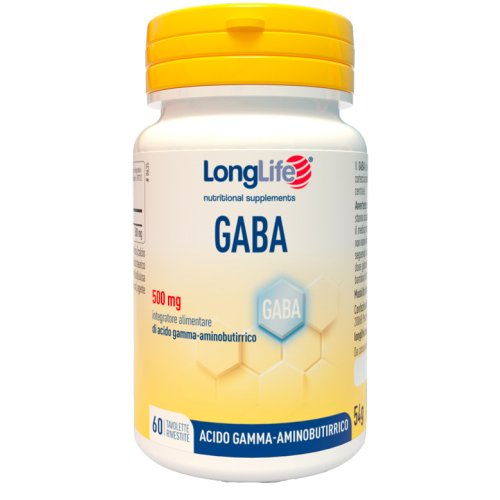 LONGLIFE GABA 500mg 60 Tav.