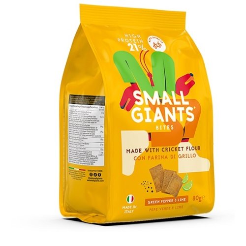 SMALL GIANTS BITES 80G LIME PEPE