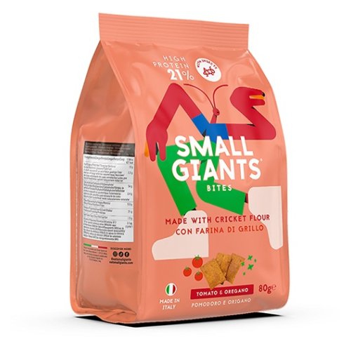 SMALL GIANTS BITES 80 G POMODORO E ORIGANO