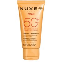 NUXE SUN Crema Viso SPF 50 Anti-Età 50ml | Prezzo Promo | borsa mare omaggio