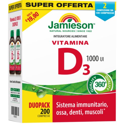 JAMIESON DUOPACK VIT D 1000