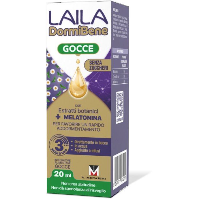 LAILA DORMIBENE rimedio per prendere sonno 20ml