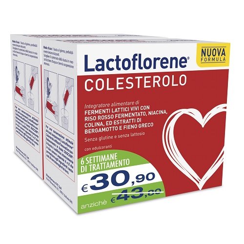 LACTOFLORENE COLESTEROLO rimedio per trigliceridi e colesterolo Bipacco