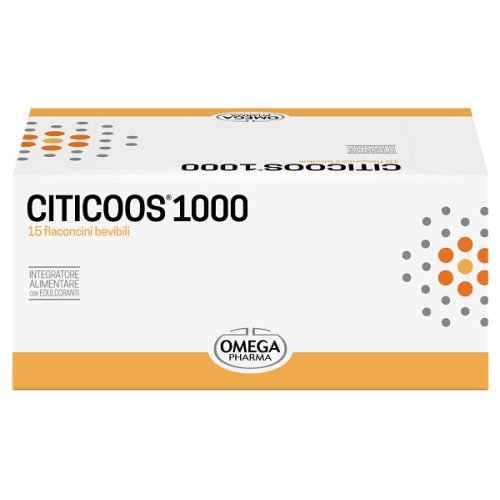 CITICOOS 1000 integratore per il sistema nervoso 15 flaconi 10ml