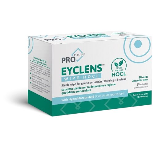 EYCLENS Wipe HOCL 20pz F/C EYCLENS Wipe HOCL 20pz F/C