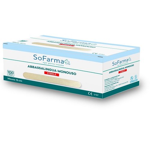 ABBASSALINGUA STERILE 100PZ SF+ ABBASSALINGUA STERILE 100PZ SF+