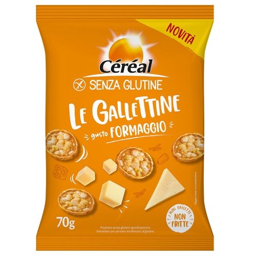 CEREAL Gallettine Formaggio70g CEREAL Gallettine Formaggio70g