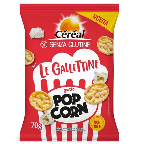 CEREAL Gallettine Pop-Corn 70g CEREAL Gallettine Pop-Corn 70g