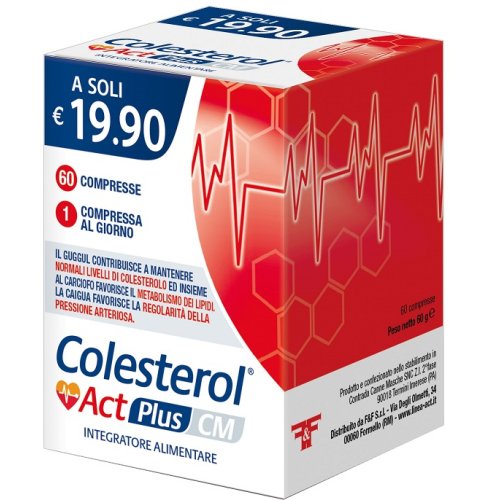 COLESTEROL ACT PLUS CM 60 COMPRESSE COLESTEROL ACT PLUS CM 60 COMPRESSE