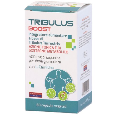 TRIBULUS BOOST integratore per stanchezza fisica e mentale 60 capsule