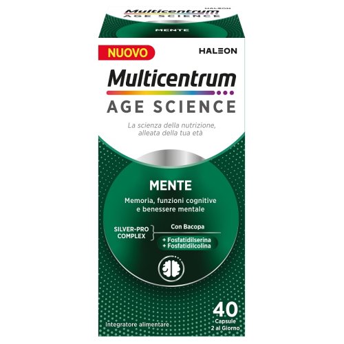 MULTICENTRUM AGE SCIENCE mente memoria funzioni cognitive 40 capsule